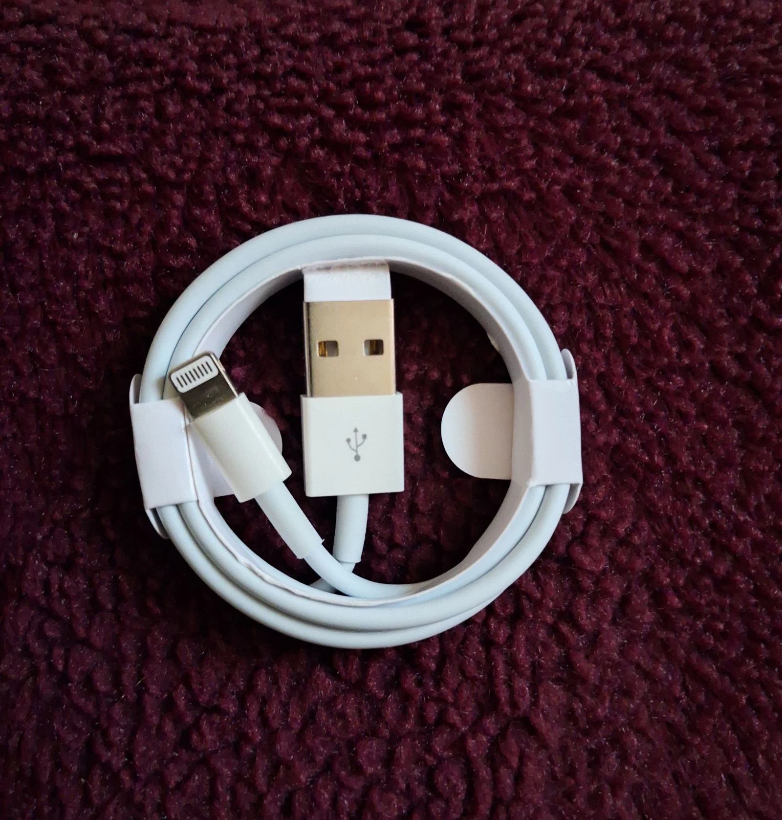 Cable de carga Lightning a USB para iPhone 1m Nuevo